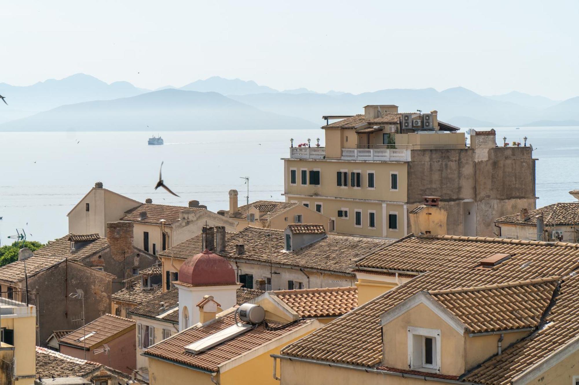 Corfu Panoramic View All The City Exteriör bild