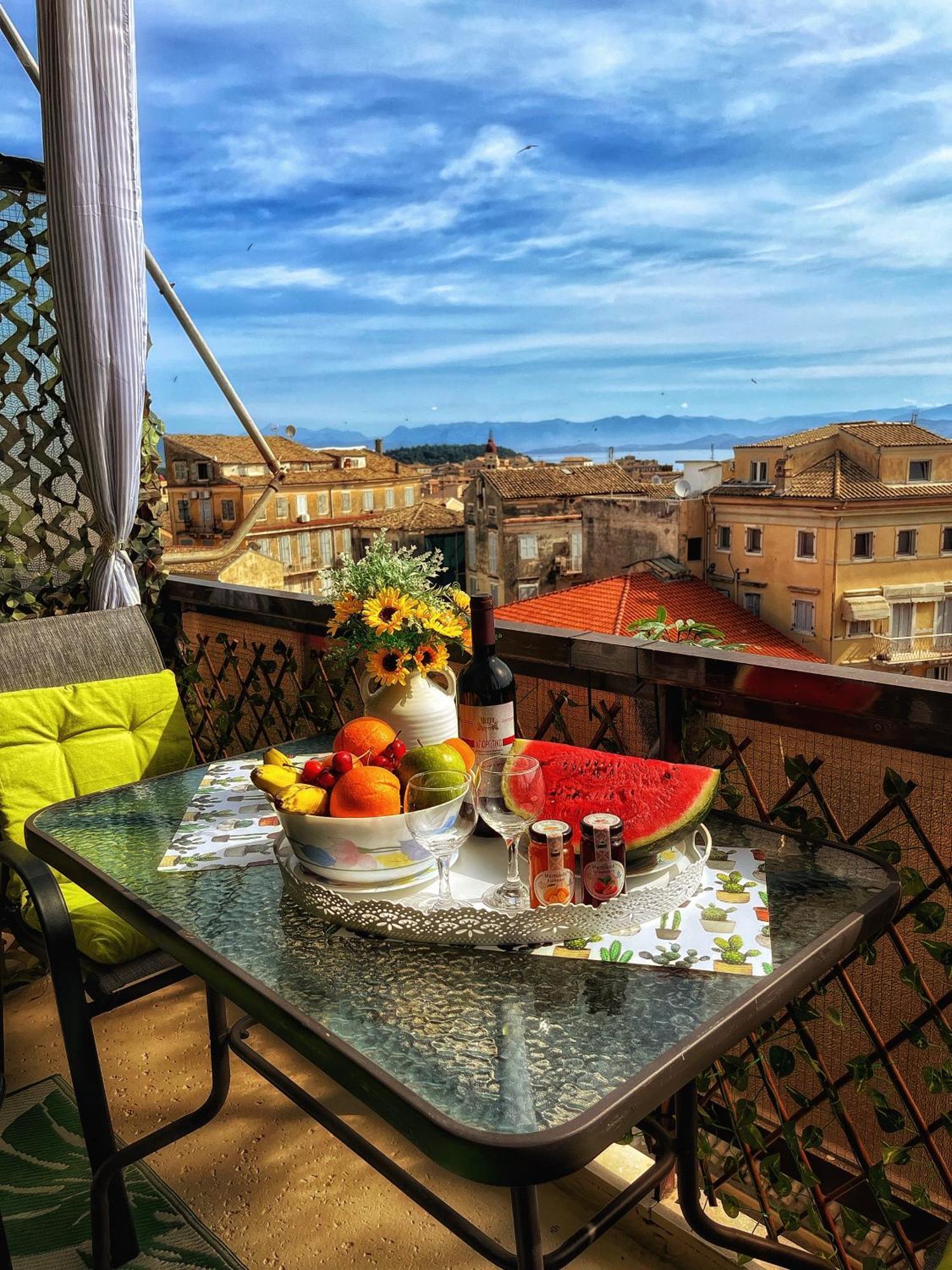 Corfu Panoramic View All The City Exteriör bild