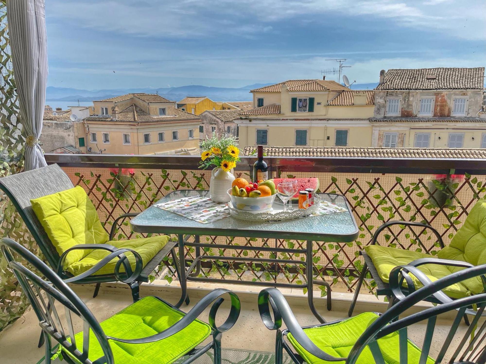 Corfu Panoramic View All The City Exteriör bild